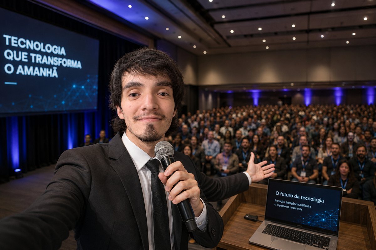 Sócio fundador e CEO da Berma em palestra